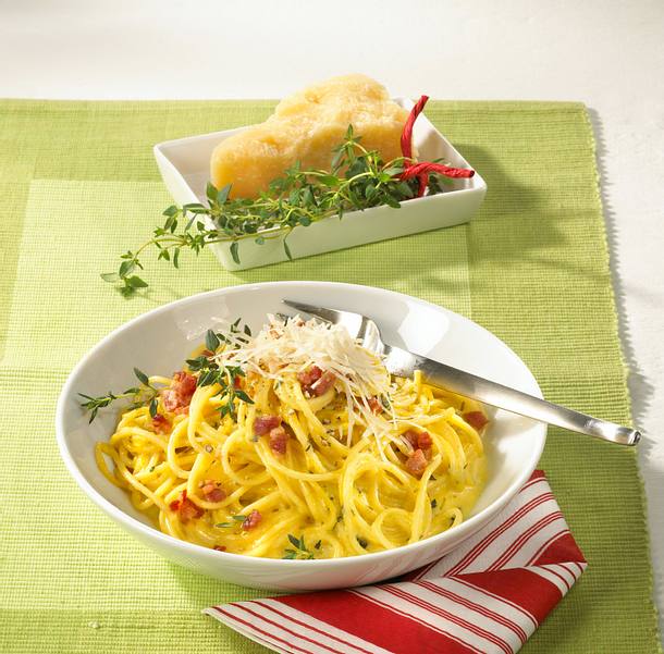 Spaghetti Carbonara Rezept Spaghetti Carbonara Rezept