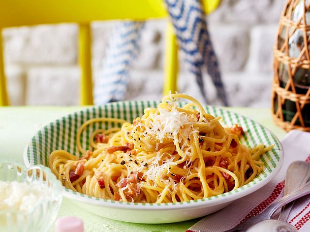 Spaghetti Carbonara Rezept Spaghetti Carbonara Rezept