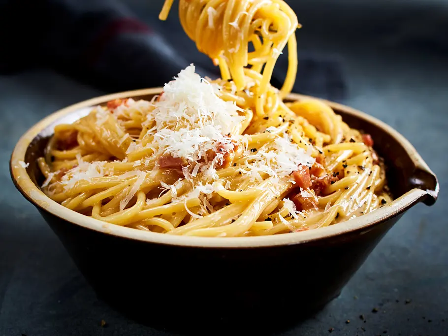 Spaghetti Carbonara Rezept Spaghetti Carbonara Rezept