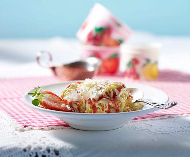 Spaghetti-Eis Rezept Spaghetti-Eis Rezept