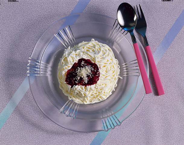 Spaghetti-Eis Rezept Spaghetti-Eis Rezept