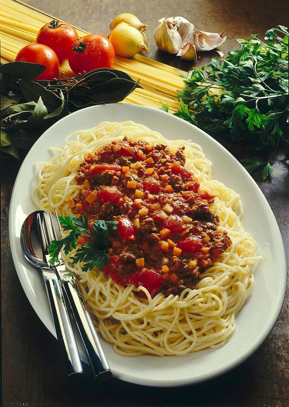 Spaghetti mit Fleischsoße Rezept