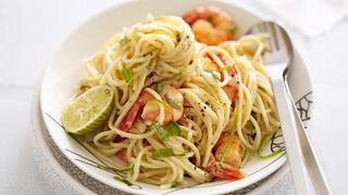 Spaghetti mit Limone und Scampi Rezept - Foto: House of Food / Bauer Food Experts KG