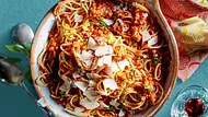 Spaghetti mit Linsenbolognese Rezept - Foto: LECKER @ Bauer Media Group