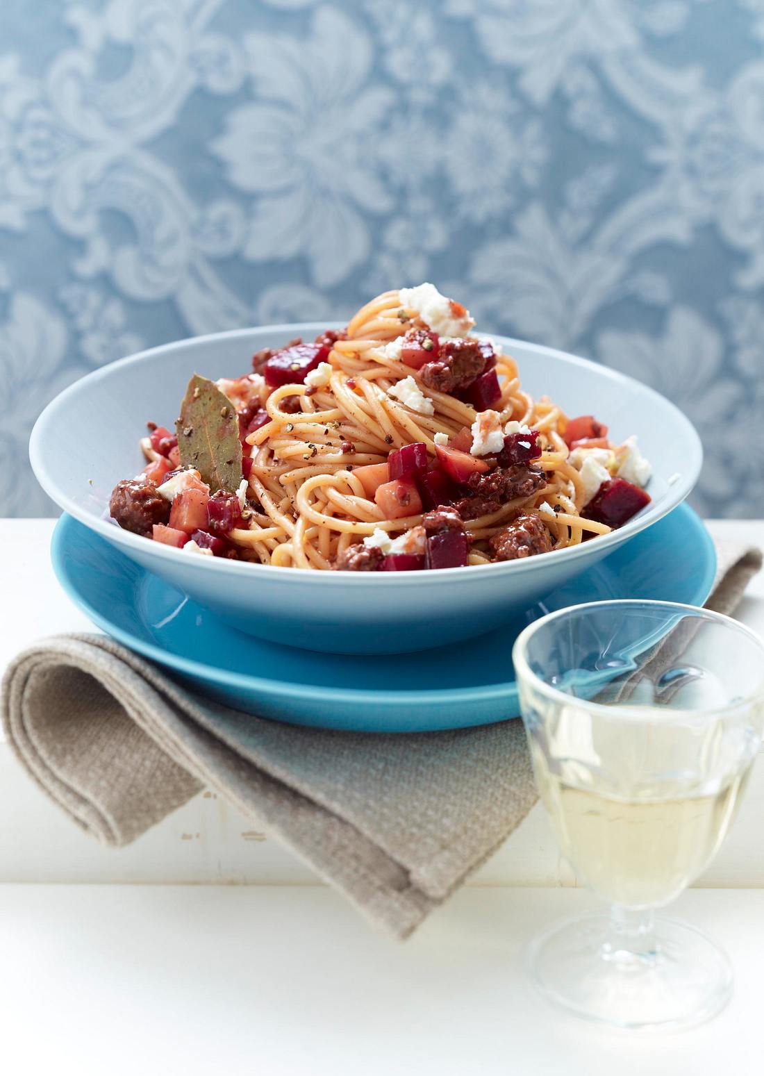 Spaghetti mit Rote-Bete-Bolognese Rezept