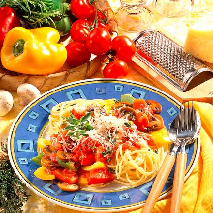 Spaghetti mit Soße Rezept Spaghetti mit Soße Rezept