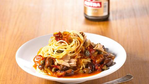 Spaghetti mit Speck und Thunfisch Rezept - Foto: Pretscher, Tillmann