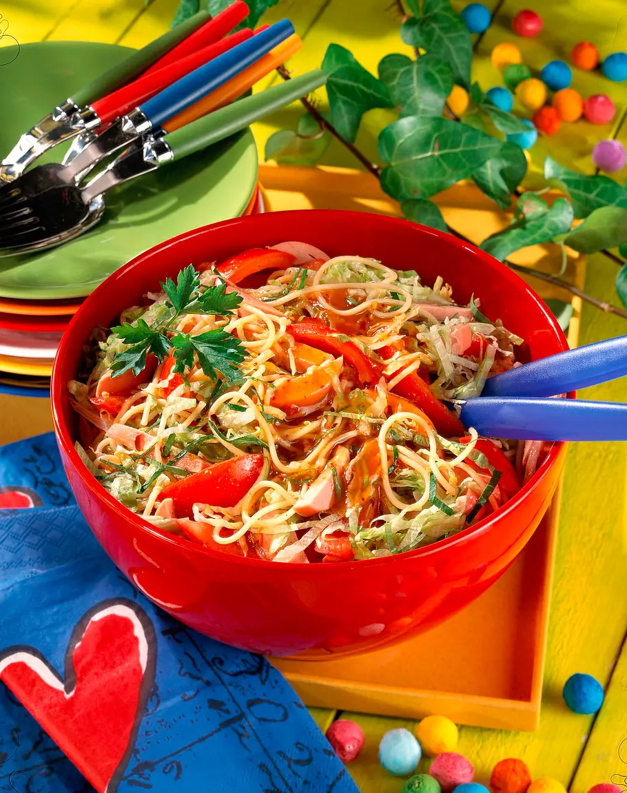 Spaghetti-Salat Rezept Spaghetti-Salat Rezept