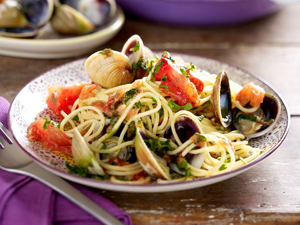 Spaghetti vongole Rezept Spaghetti vongole Rezept
