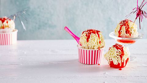 Spaghettieis-Cupcakes Rezept - Foto: House of Food / Bauer Food Experts KG