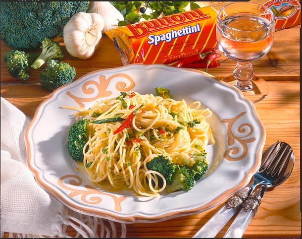 Spaghettini mit Broccoli Rezept