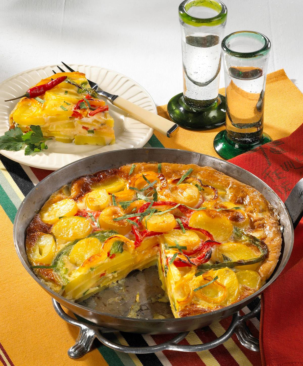 Spanische Kartoffel-Tortilla Rezept