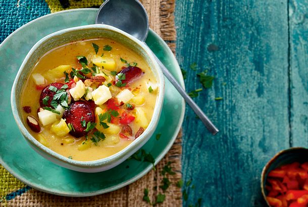 Spanische Kartoffelsuppe nach Art der Entdecker Rezept Spanische Kartoffelsuppe nach Art der Entdecker Rezept