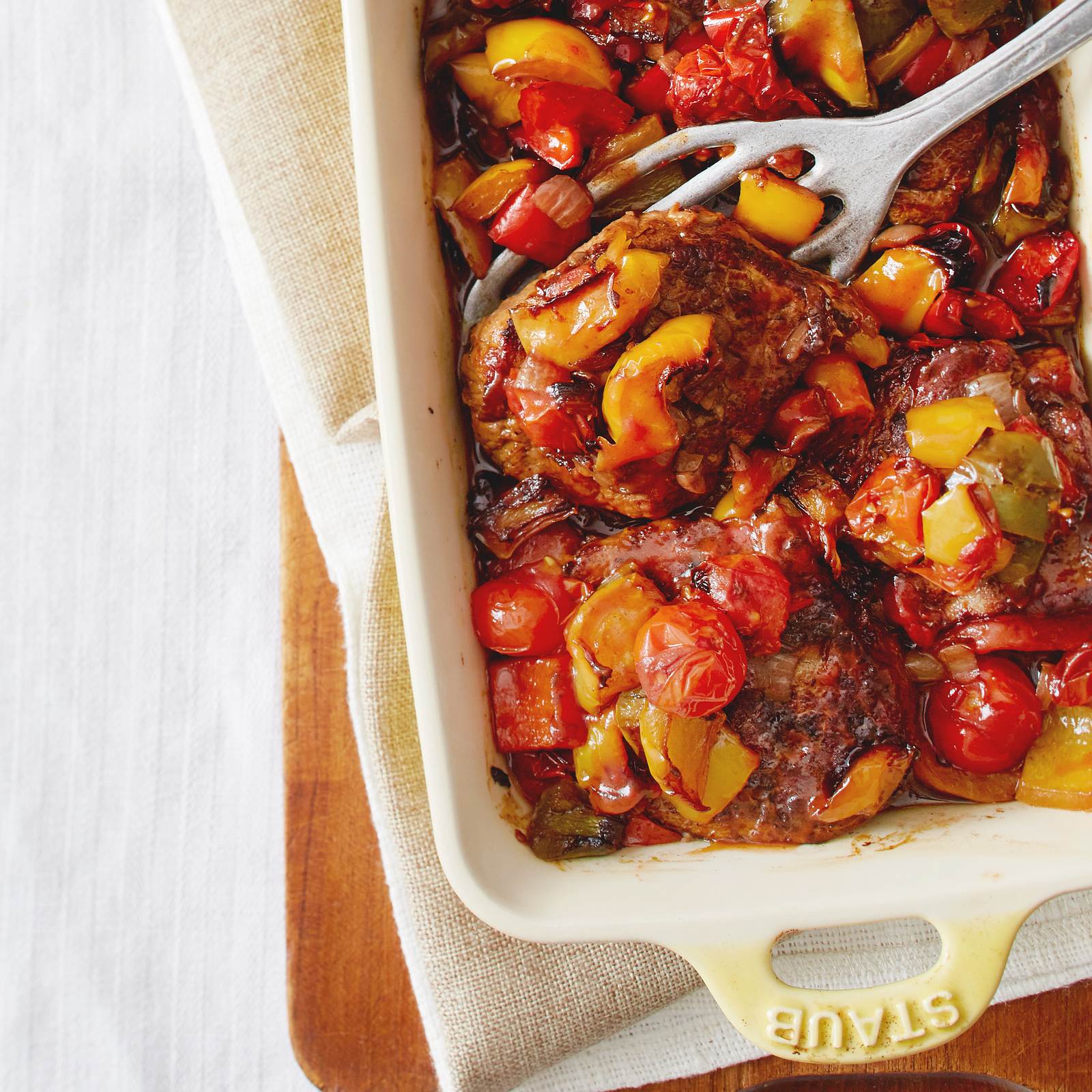 Spanische Ofenschmorsteaks-image