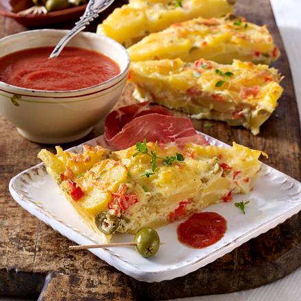 Spanisches Kartoffel-Omelet Rezept