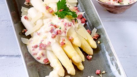 Spargel alla carbonara Rezept - Foto: House of Food / Bauer Food Experts KG