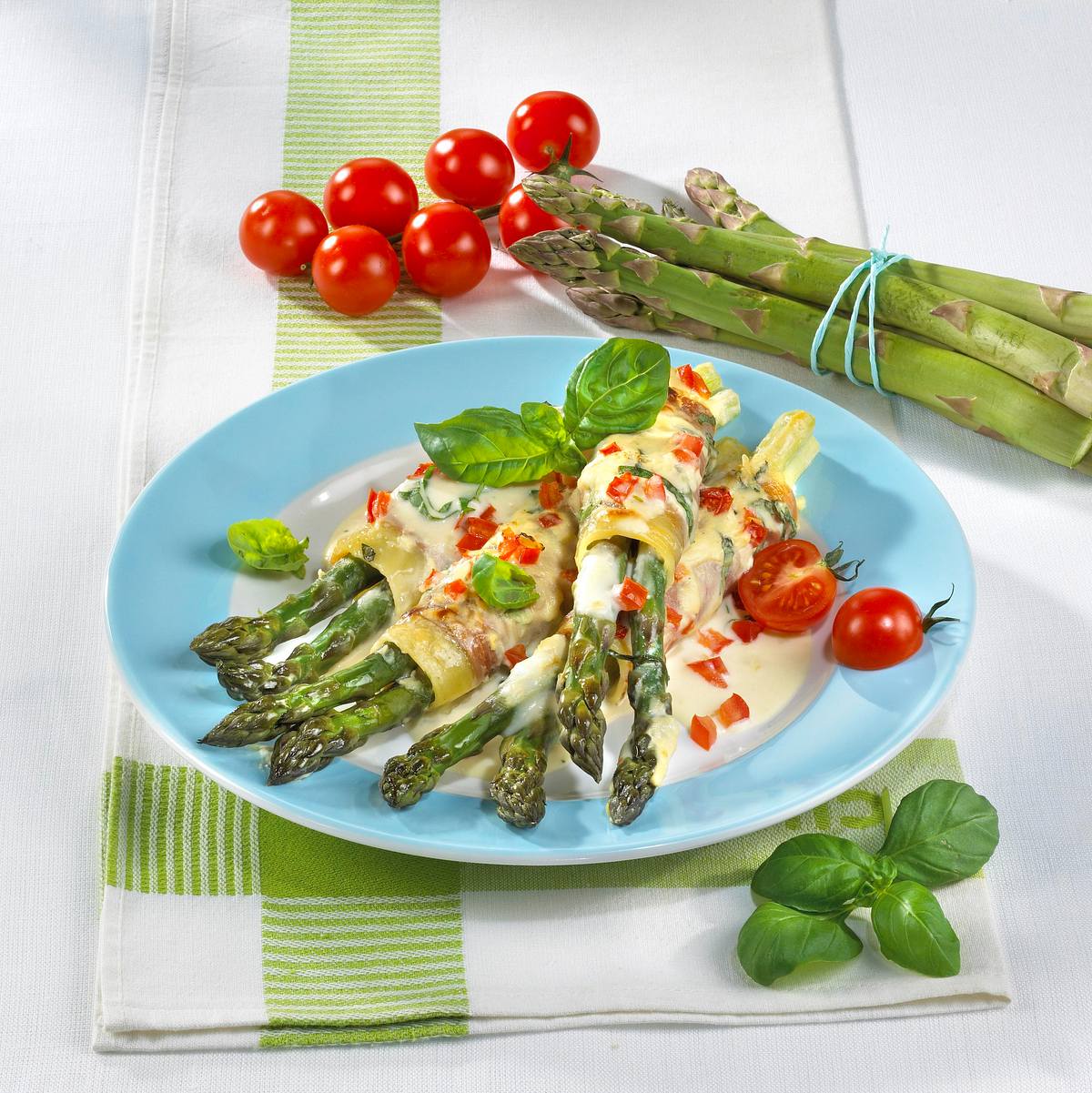 Spargel-Cannelloni mit Ricottasoße Rezept