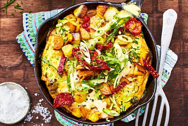 Spargel-Frittata „Nimm mich mit“ Rezept