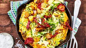 Spargel-Frittata „Nimm mich mit“ Rezept - Foto: LECKER @ Bauer Media Group Spargel-Frittata „Nimm mich mit“ Rezept - Foto: LECKER @ Bauer Media Group