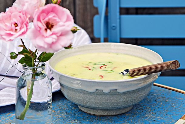 Spargel-Kokos-Suppe Rezept