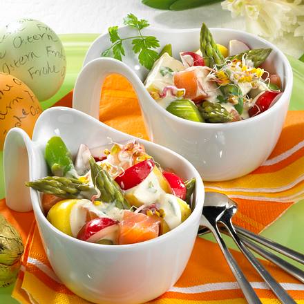 Spargel-Lachs-Cocktail Rezept Spargel-Lachs-Cocktail Rezept