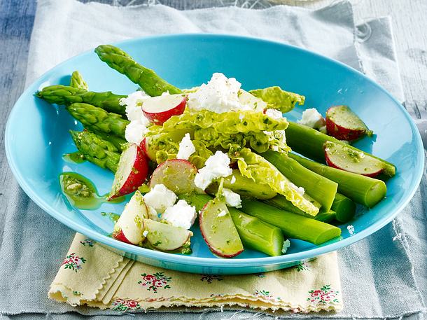 Spargel mit Radieschen Rezept