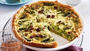 Spargel-Quiche mit Mozzarella Rezept - Foto: House of Food / Bauer Food Experts KG