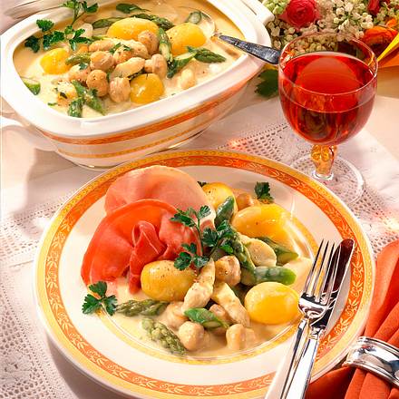 Spargel-Ragout Rezept