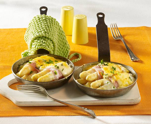 Spargel-Schlemmerpfännchen Rezept Spargel-Schlemmerpfännchen Rezept