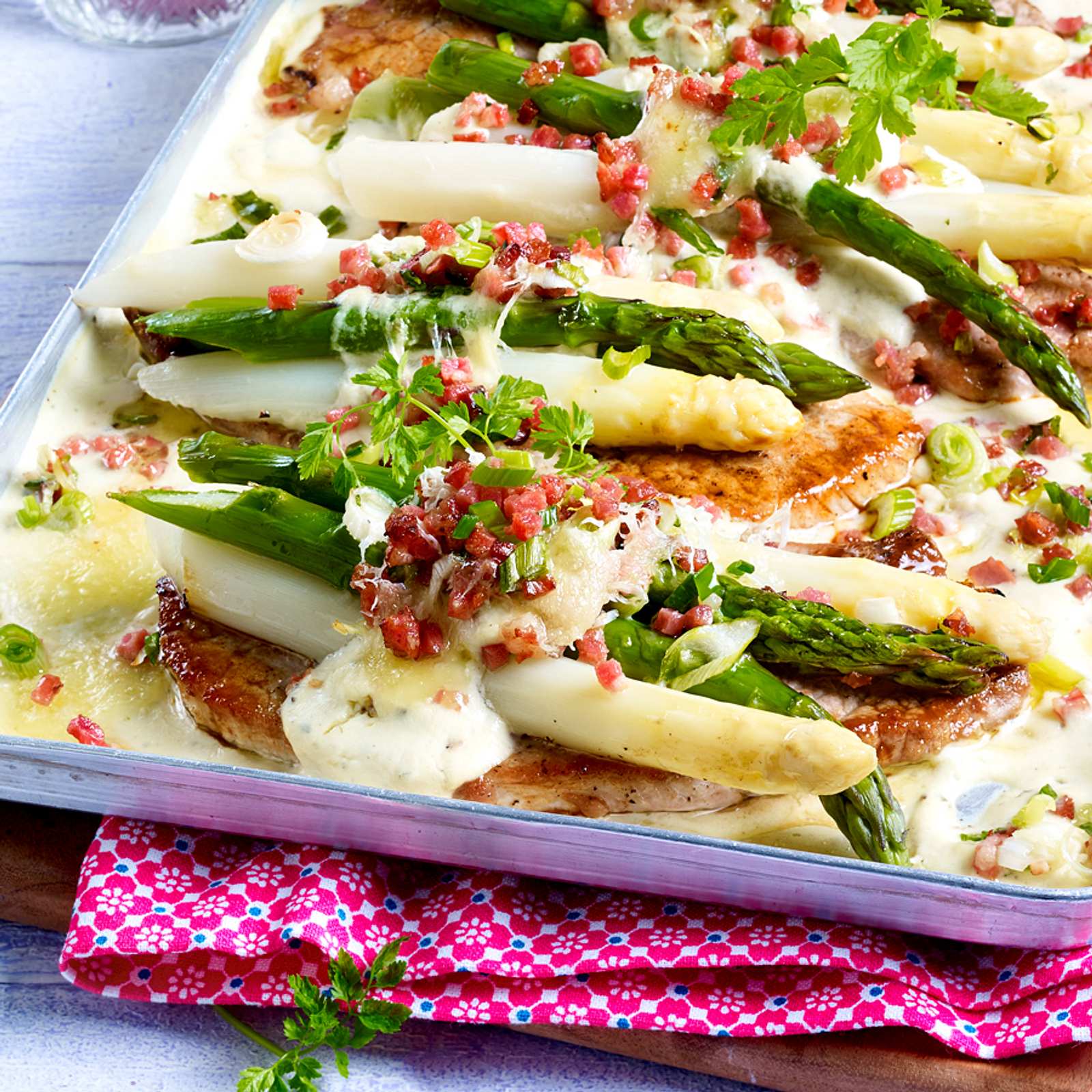 Spargel-Schnitzel Elsässer Art-image