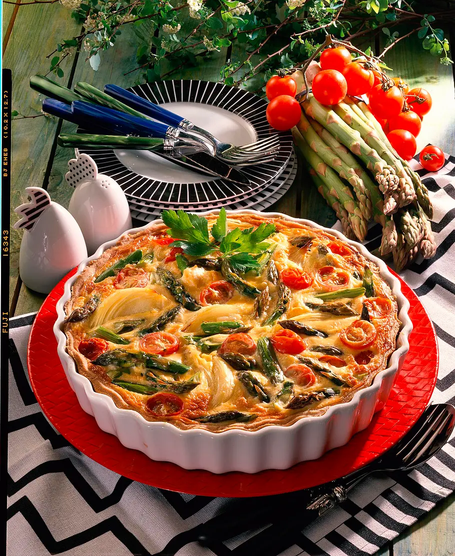 Spargel-Tarte Rezept Spargel-Tarte Rezept