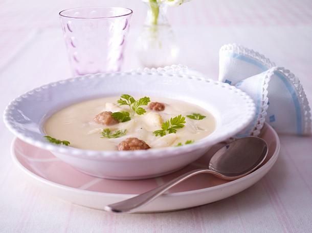 Spargelcremesuppe Rezept Spargelcremesuppe Rezept