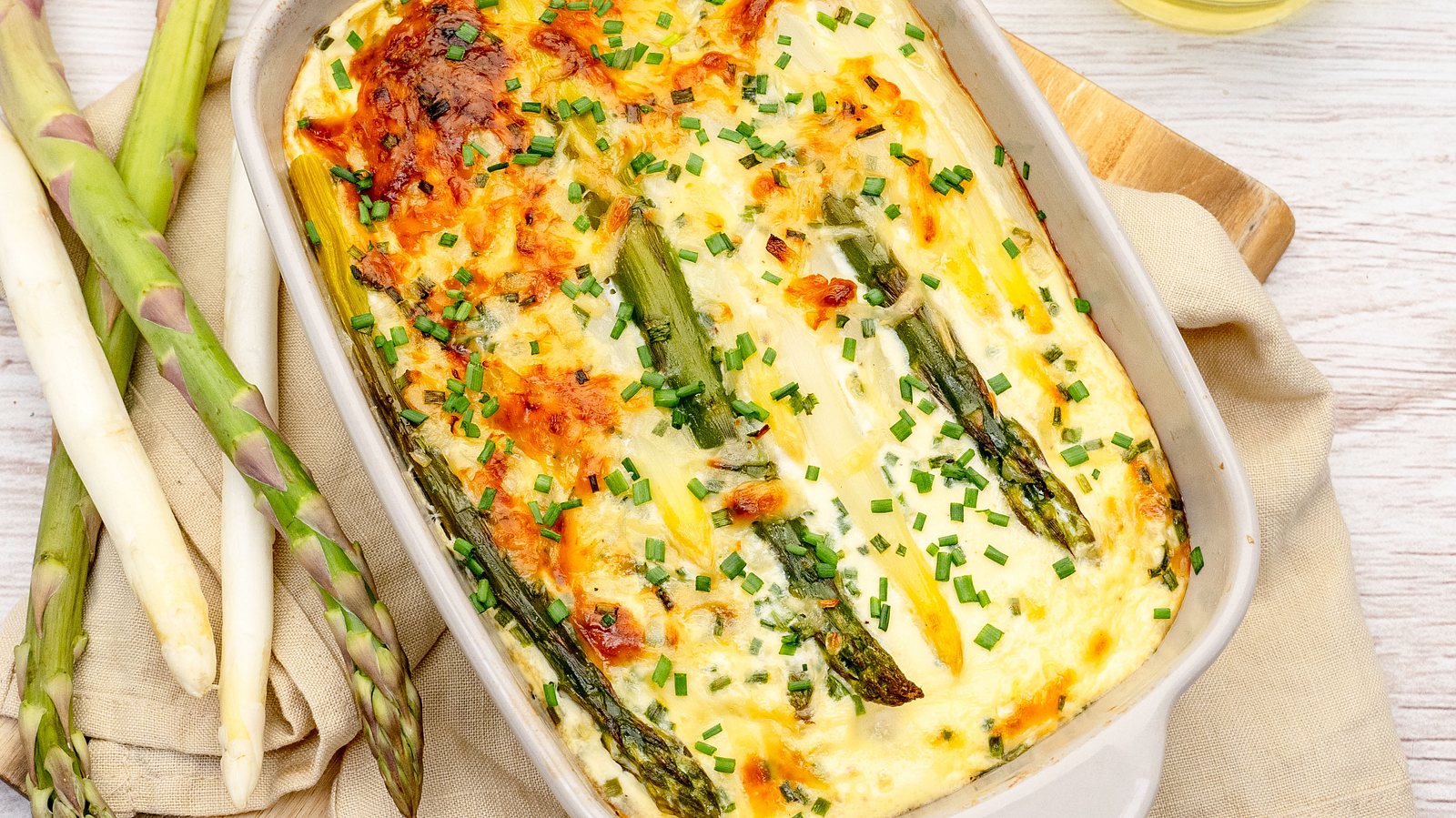 Einfaches Spargelgratin Rezept | LECKER