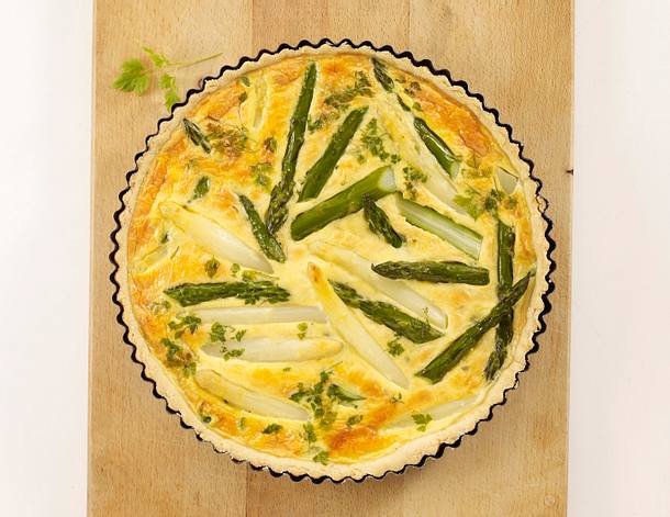 Spargelquiche Rezept Spargelquiche Rezept