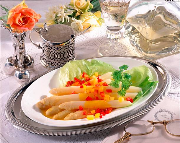 Spargelsalat mit Champagner Rezept Spargelsalat mit Champagner Rezept