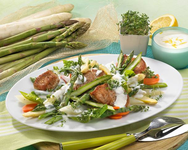 Spargelsalat mit Filet Rezept Spargelsalat mit Filet Rezept