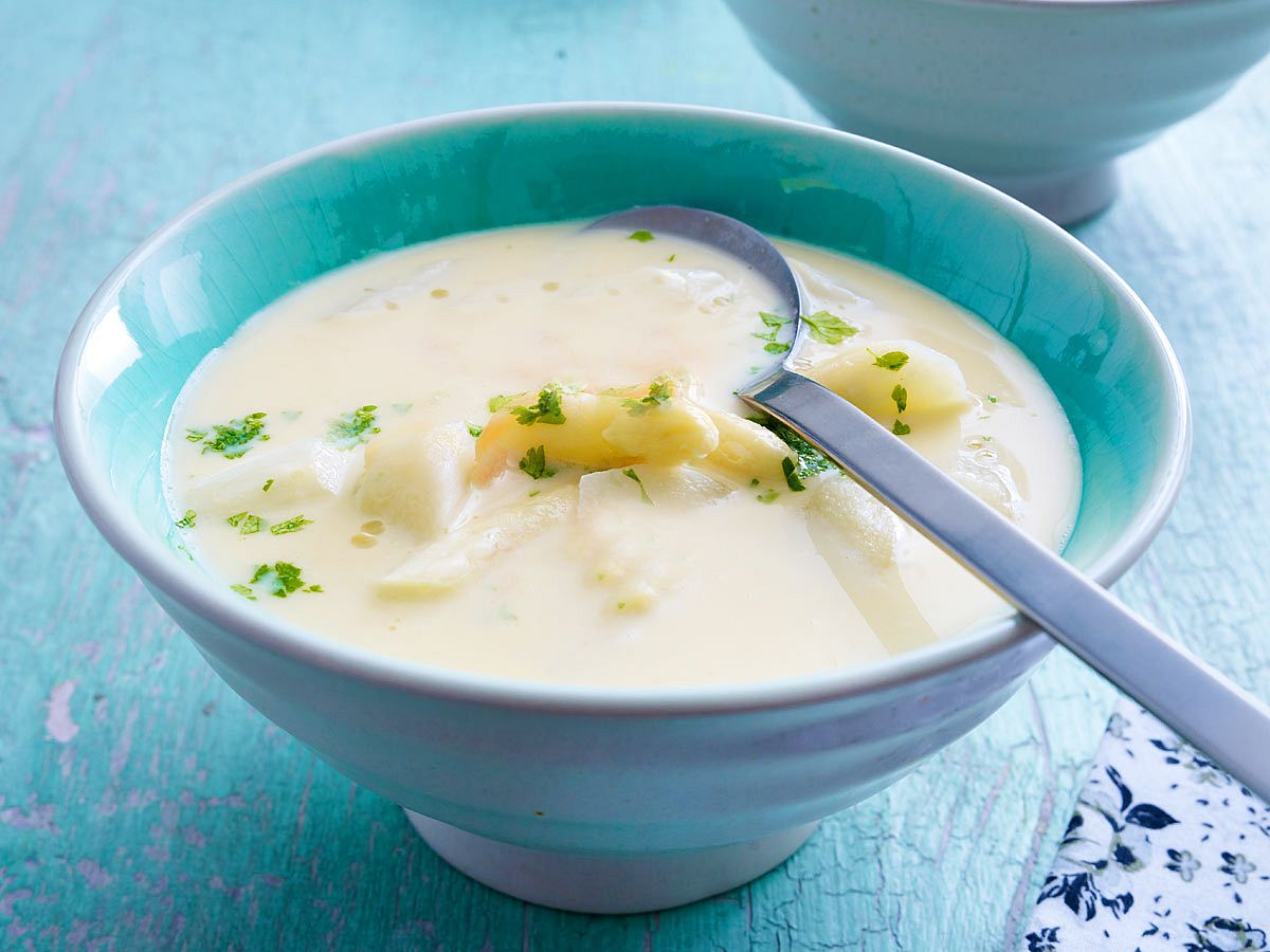 Klassische Spargelsuppe Rezept