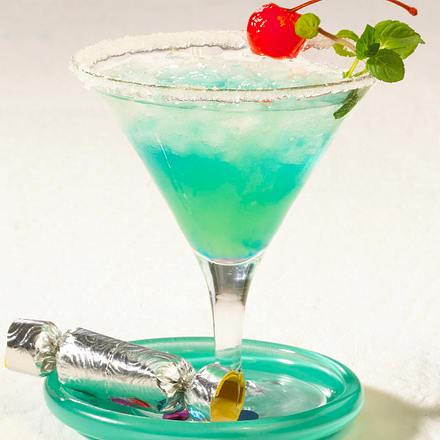 Sparkling Blue Silvester Cocktail Rezept Lecker