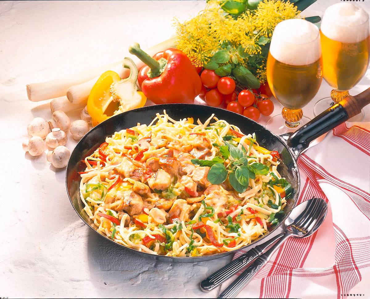 Spätzle-Filet-Pfanne Rezept