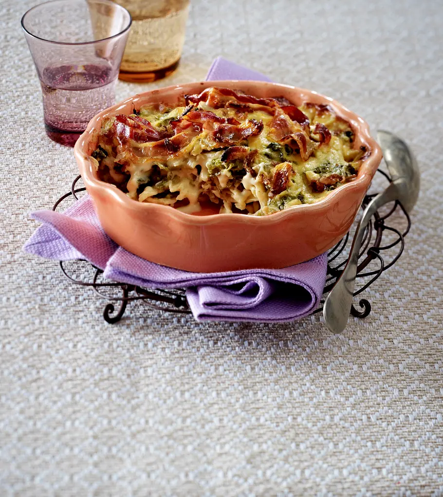 Spätzle-Wirsing-Gratin Rezept Spätzle-Wirsing-Gratin Rezept
