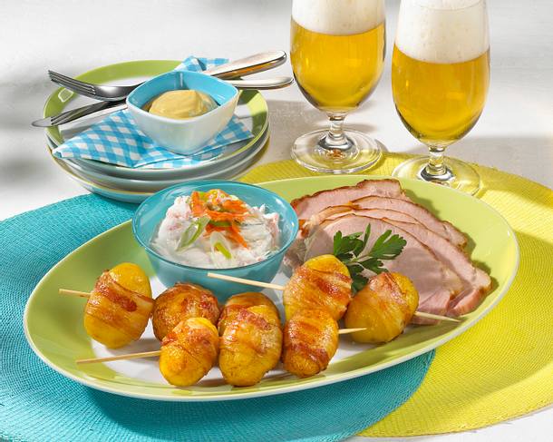 Speck-Kartoffeln mit Kasseler Rezept Speck-Kartoffeln mit Kasseler Rezept