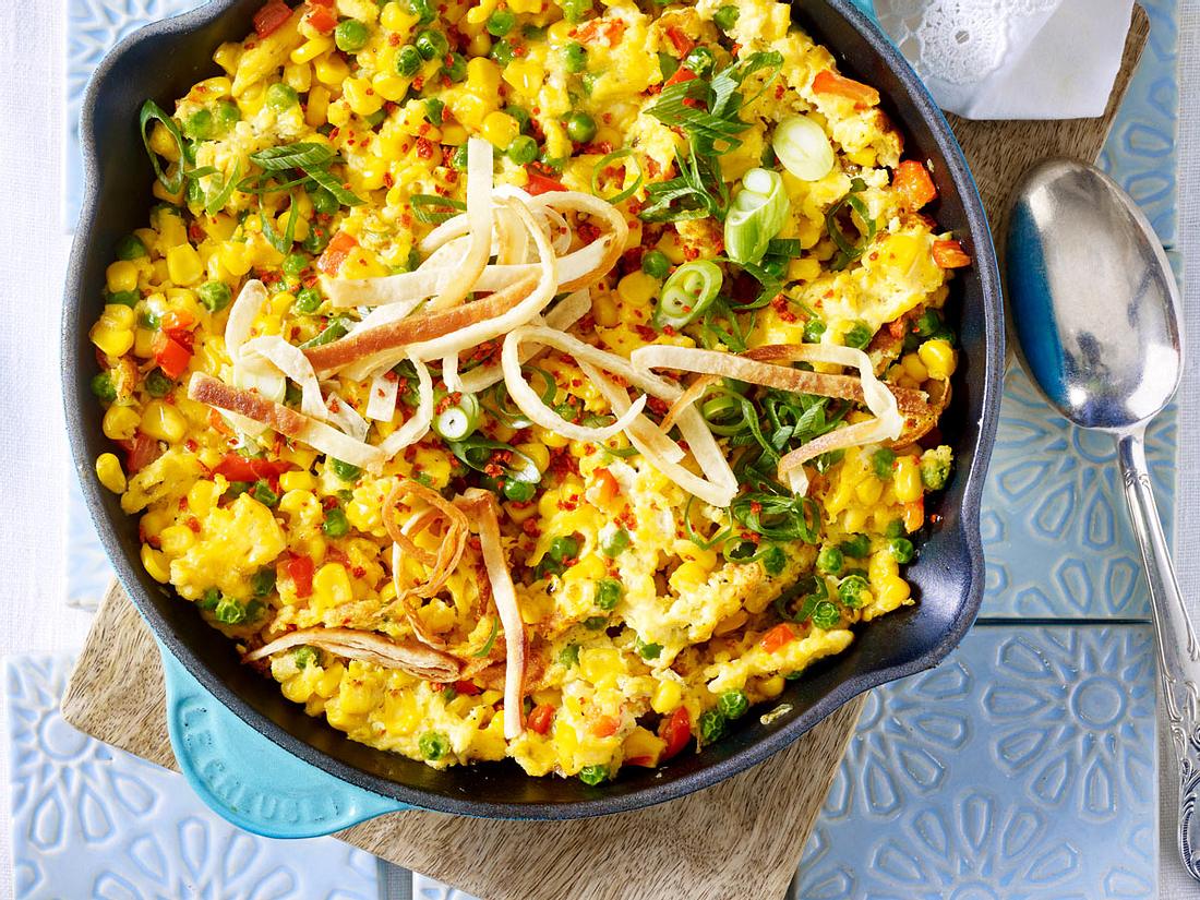 Speedy TexMex-Rühreier Rezept | LECKER