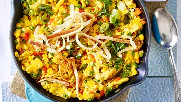 Speedy TexMex-Rühreier Rezept - Foto: LECKER @ Bauer Media Group Speedy TexMex-Rühreier Rezept - Foto: LECKER @ Bauer Media Group
