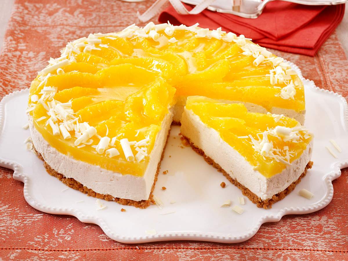 Spekulatius-Orangen-Torte Rezept