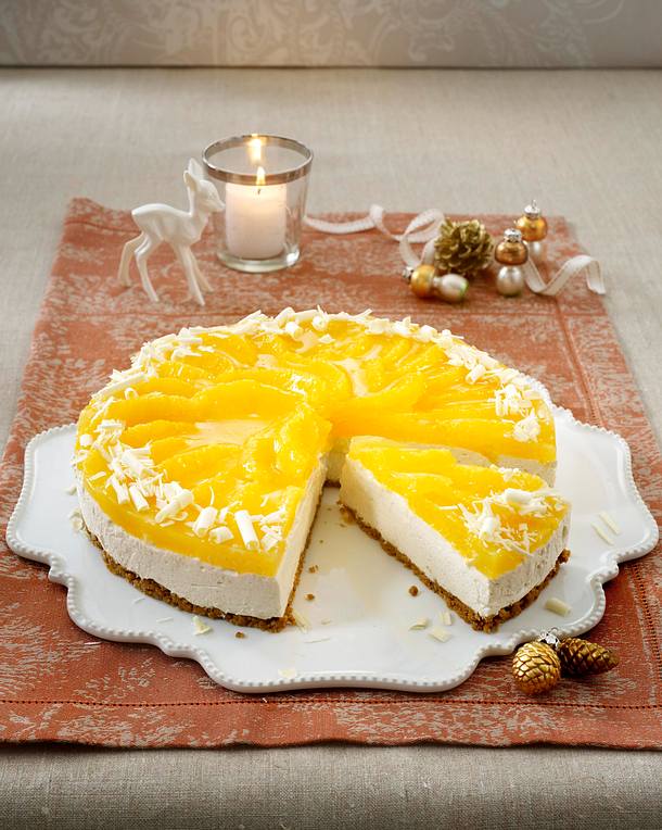 Spekulatius-Orangen-Torte Rezept | LECKER
