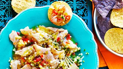Spicy Ceviche mit feurig-fruchtiger Salsa Rezept - Foto: LECKER @ Bauer Media Group