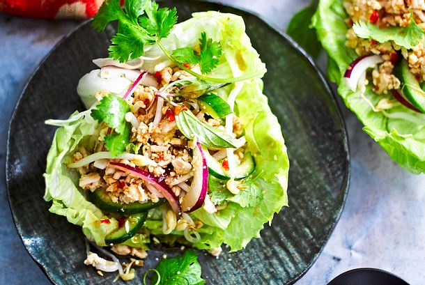 Spicy Chicken-Wrap Rezept Spicy Chicken-Wrap Rezept