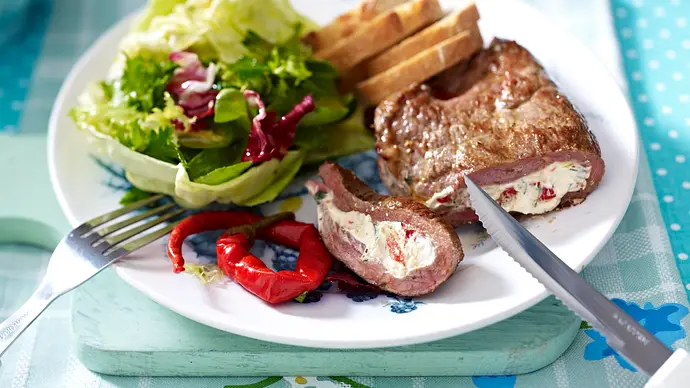 Spicy Rancho-Steak mit Peperoni Rezept - Foto: LECKER @ Bauer Media Group