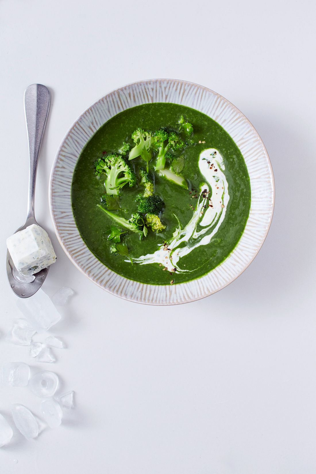 Spinat-Brokkoli-Suppe Rezept