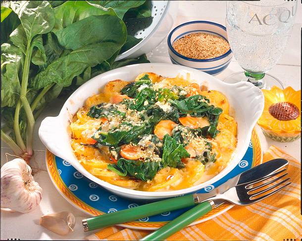 Spinat-Gratin Rezept Spinat-Gratin Rezept